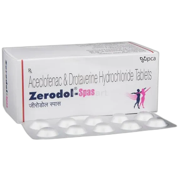 zerodol spas tablet 10's